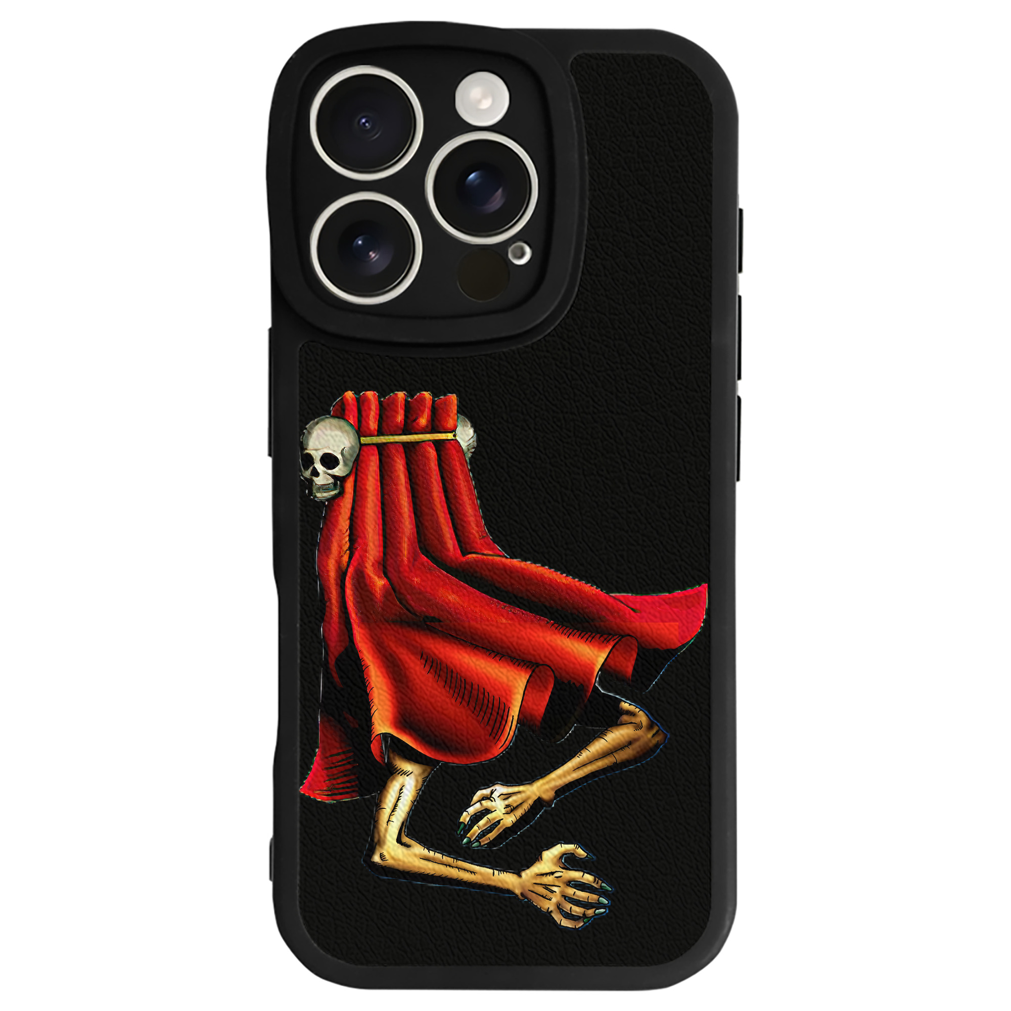 （画像用） 遊☆戯☆王 Yu-Gi-Oh! 【iPhone 16シリーズ対応】シリコンスマホケース（レザー調） 材質：シリコン